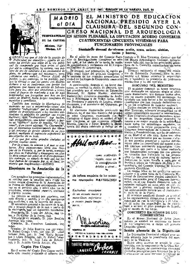 ABC MADRID 01-04-1951 página 25