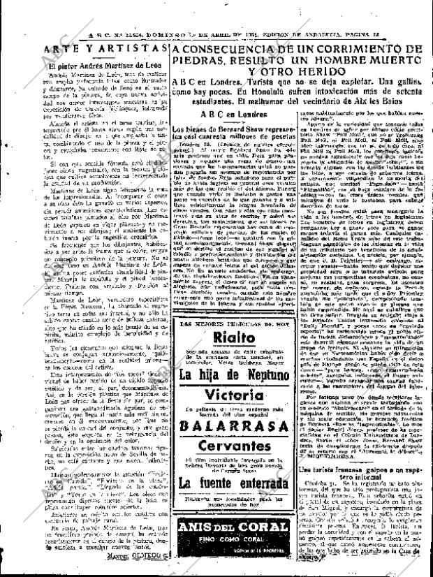 ABC SEVILLA 01-04-1951 página 13