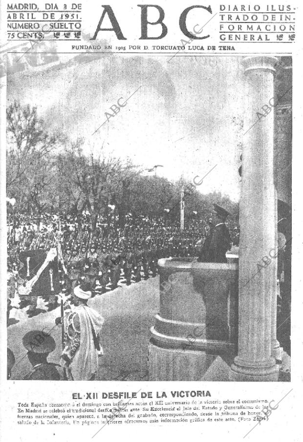 ABC MADRID 03-04-1951 página 1