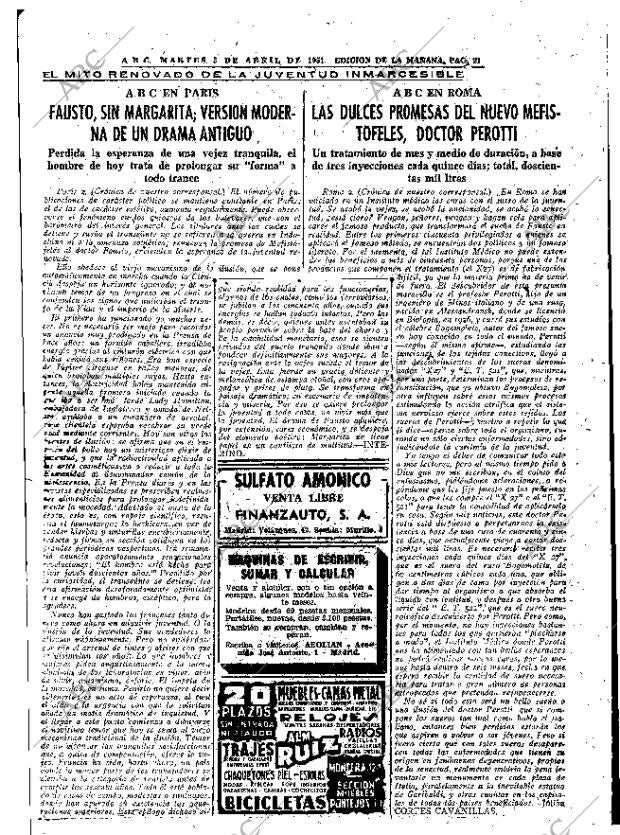 ABC MADRID 03-04-1951 página 21