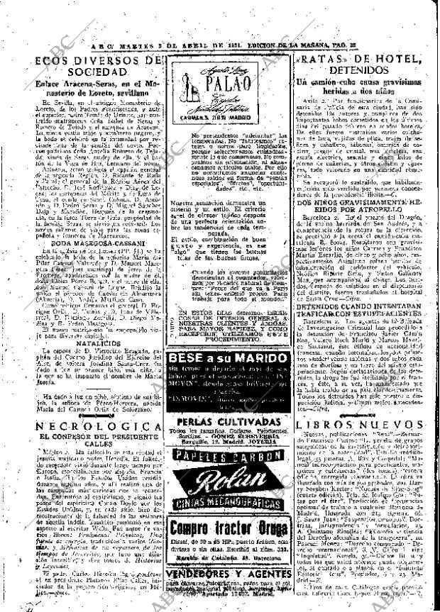 ABC MADRID 03-04-1951 página 22