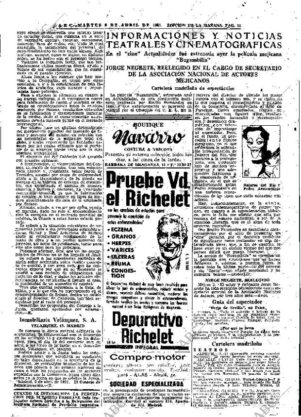 ABC MADRID 03-04-1951 página 25