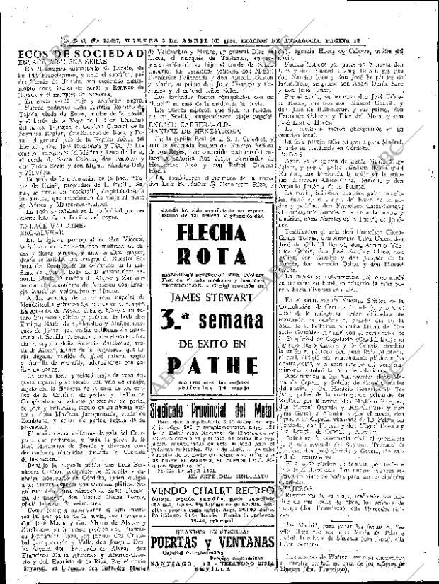ABC SEVILLA 03-04-1951 página 12