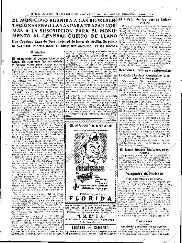 ABC SEVILLA 03-04-1951 página 15