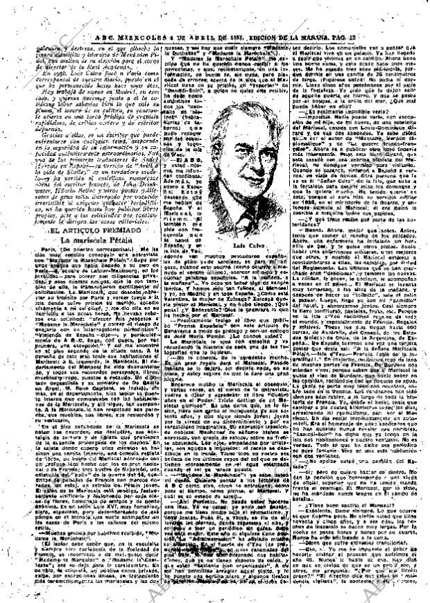 ABC MADRID 04-04-1951 página 12