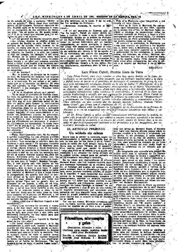 ABC MADRID 04-04-1951 página 13