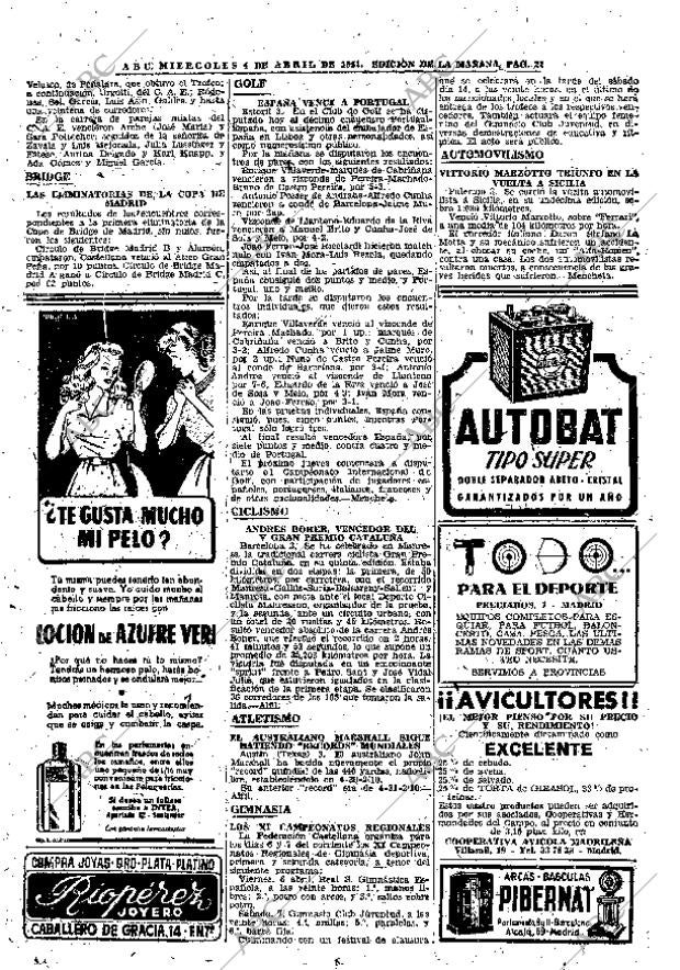ABC MADRID 04-04-1951 página 22