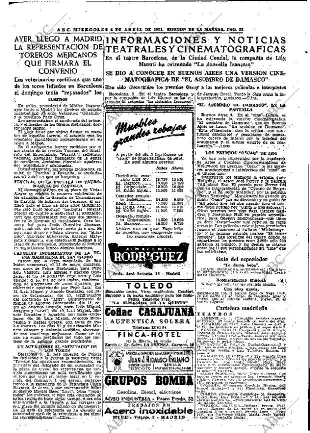 ABC MADRID 04-04-1951 página 23