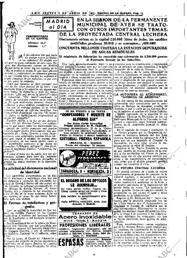 ABC MADRID 05-04-1951 página 11