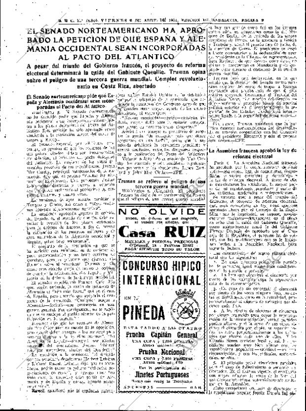 ABC SEVILLA 06-04-1951 página 9