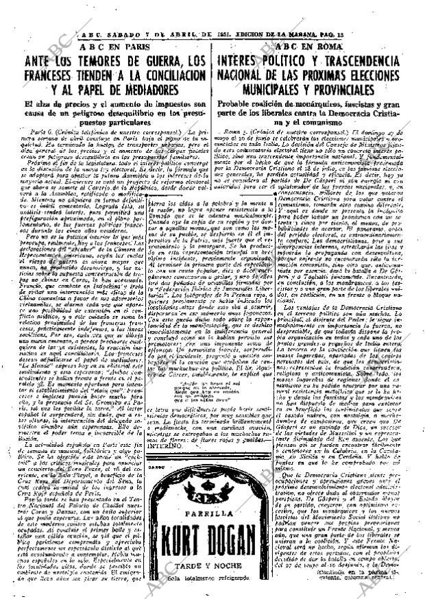 ABC MADRID 07-04-1951 página 15