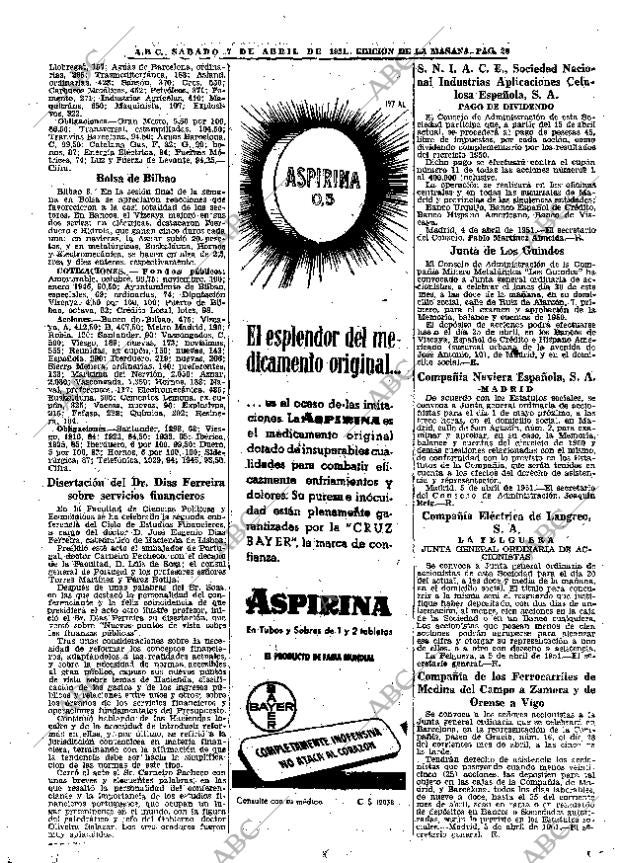 ABC MADRID 07-04-1951 página 20