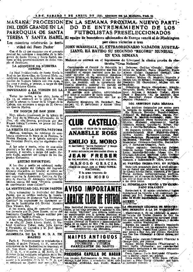 ABC MADRID 07-04-1951 página 21