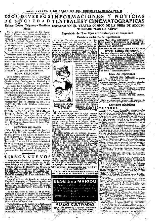 ABC MADRID 07-04-1951 página 23