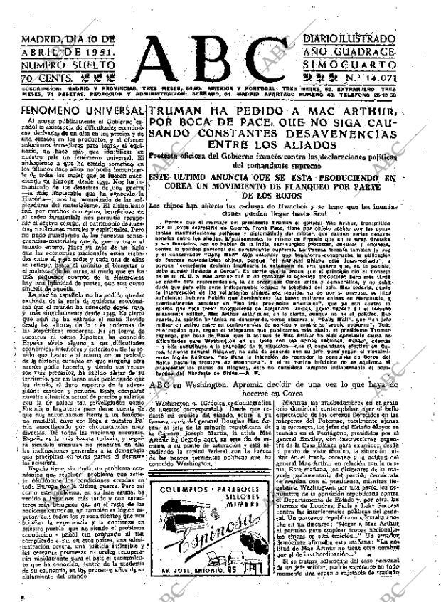 ABC MADRID 10-04-1951 página 15