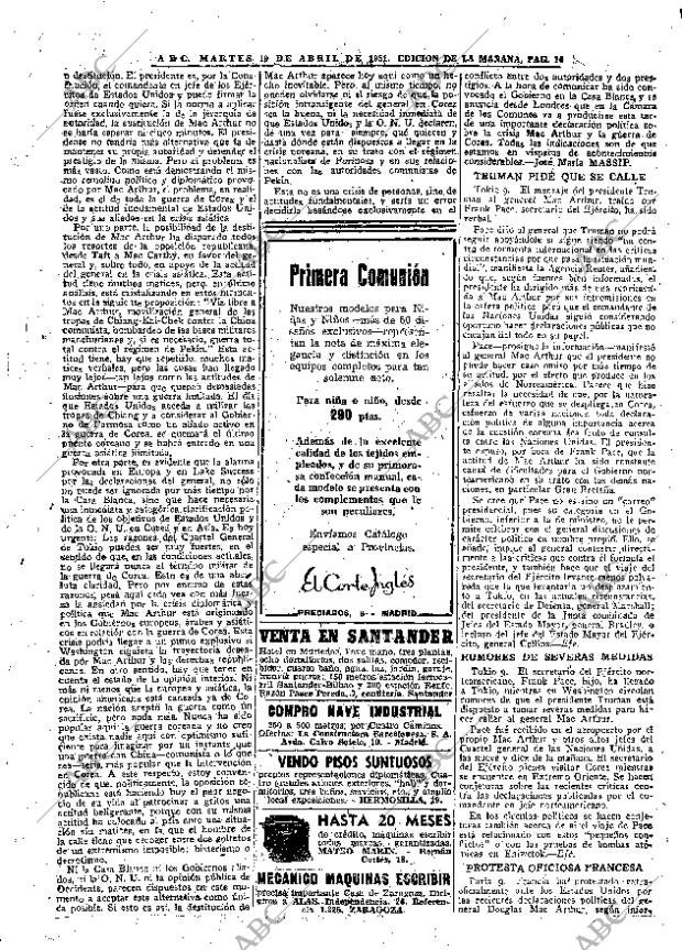 ABC MADRID 10-04-1951 página 16