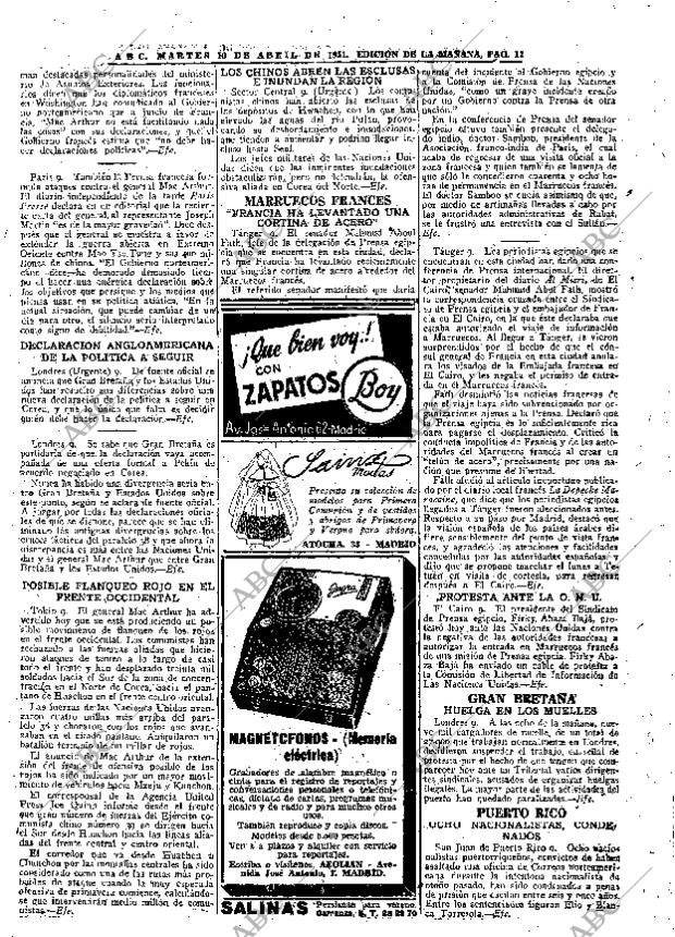 ABC MADRID 10-04-1951 página 17