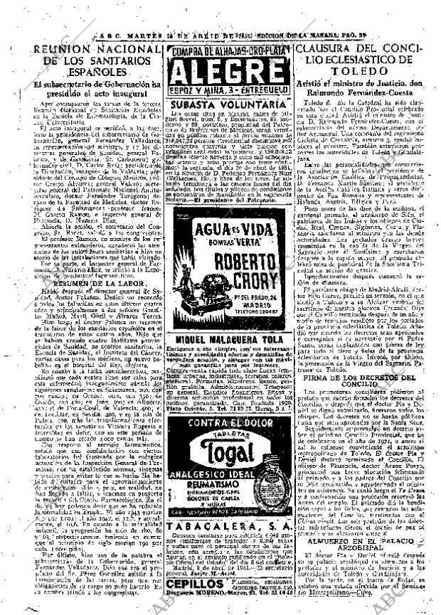 ABC MADRID 10-04-1951 página 20