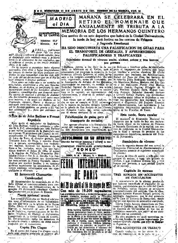 ABC MADRID 11-04-1951 página 15