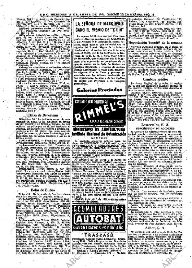 ABC MADRID 11-04-1951 página 18