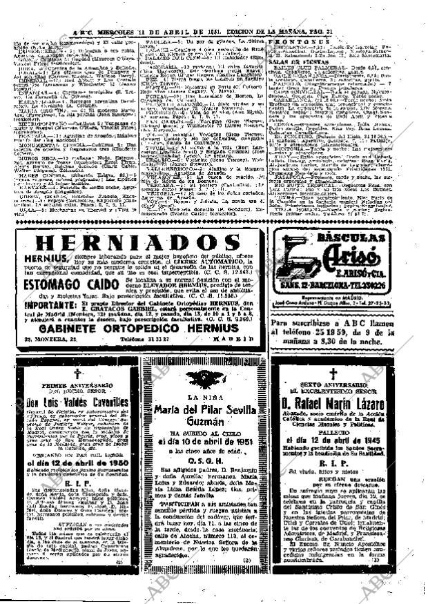 ABC MADRID 11-04-1951 página 21