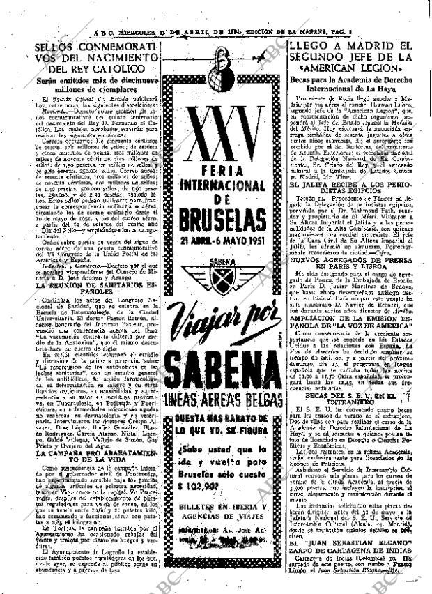 ABC MADRID 11-04-1951 página 8