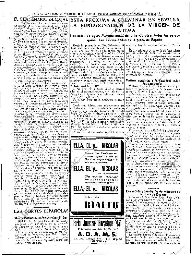 ABC SEVILLA 11-04-1951 página 11