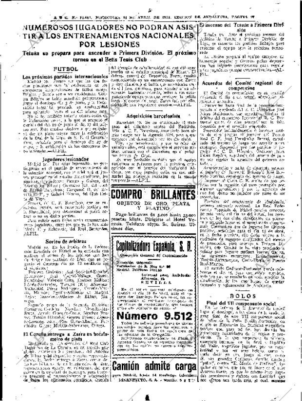 ABC SEVILLA 11-04-1951 página 17