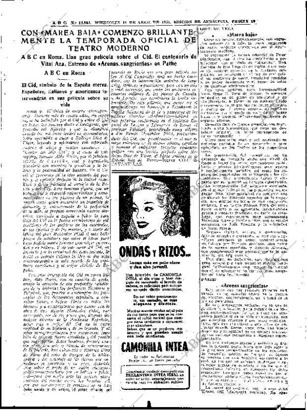ABC SEVILLA 11-04-1951 página 19