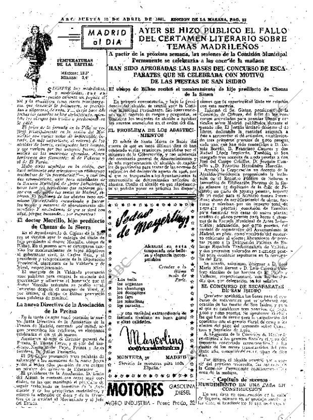 ABC MADRID 12-04-1951 página 23