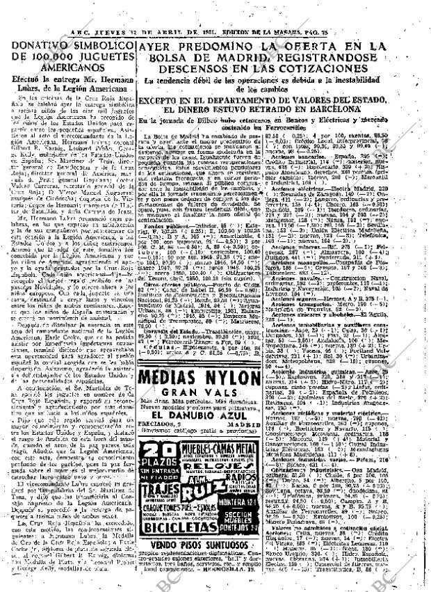 ABC MADRID 12-04-1951 página 25