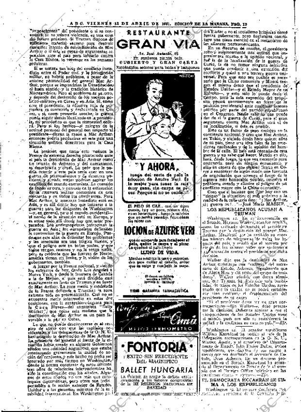 ABC MADRID 13-04-1951 página 10
