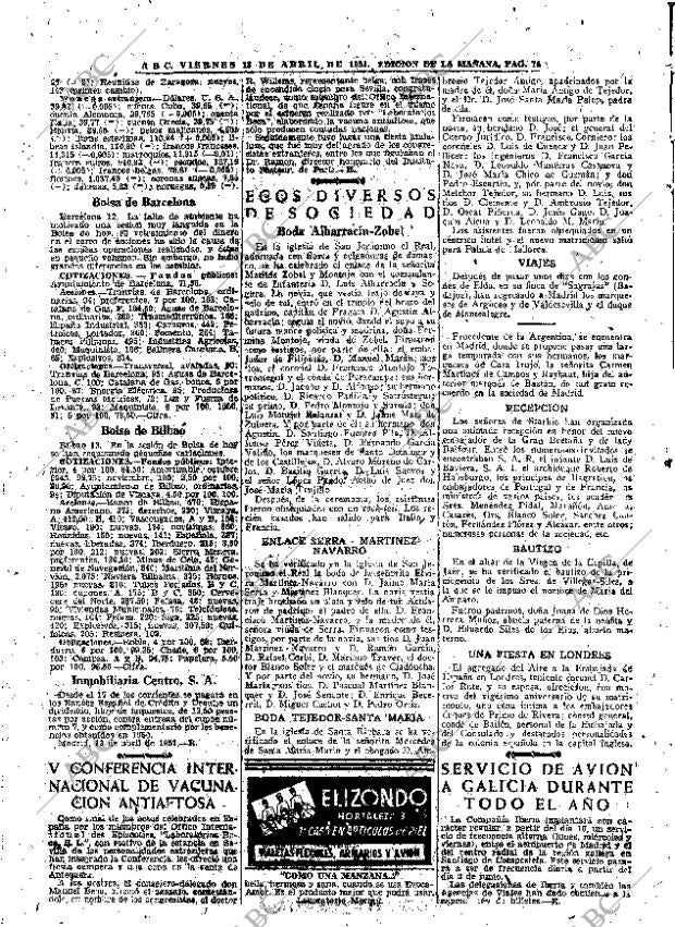 ABC MADRID 13-04-1951 página 14
