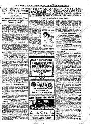 ABC MADRID 13-04-1951 página 19