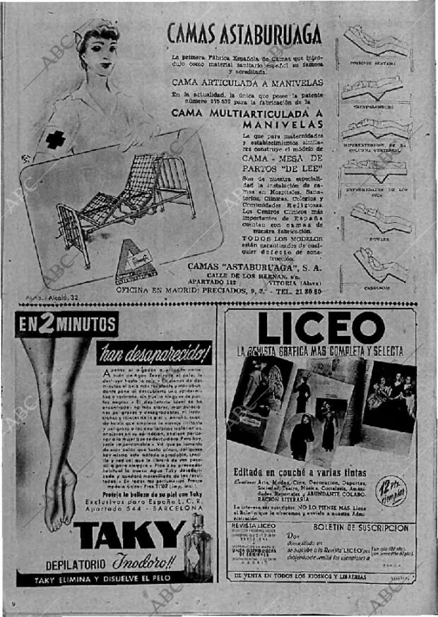 ABC MADRID 14-04-1951 página 6