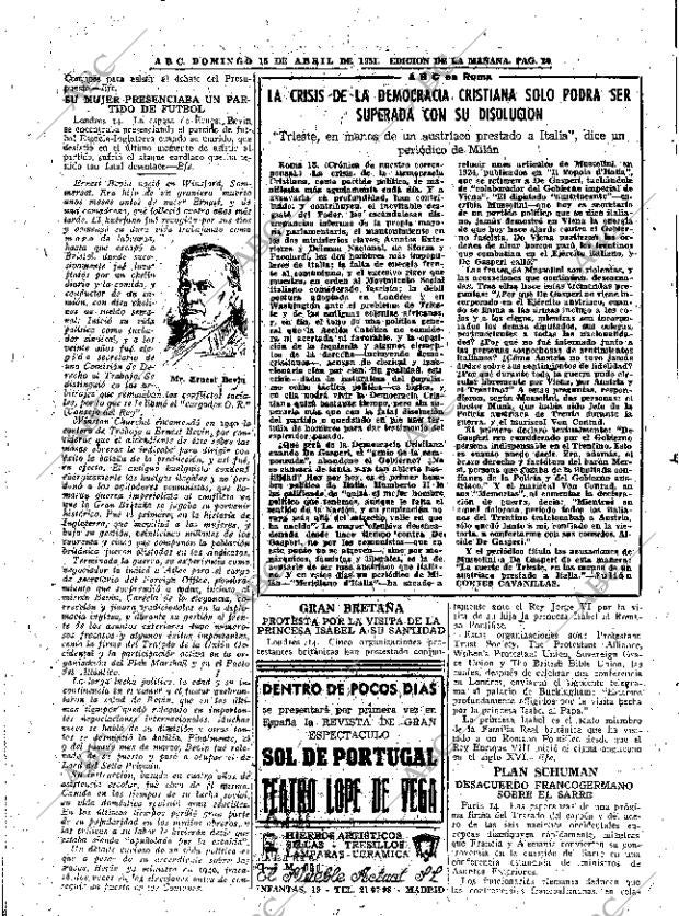 ABC MADRID 15-04-1951 página 20