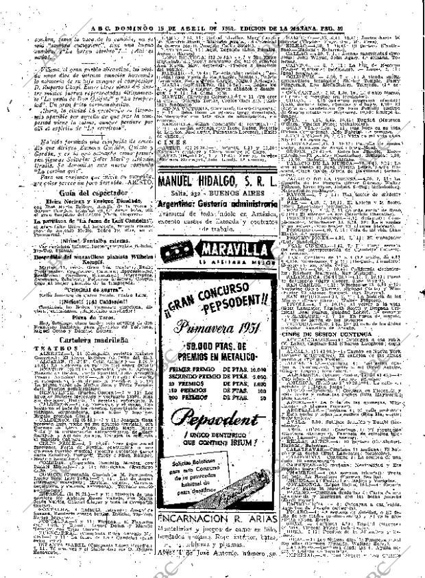 ABC MADRID 15-04-1951 página 30