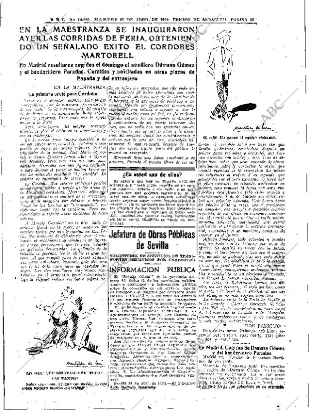 ABC SEVILLA 17-04-1951 página 11