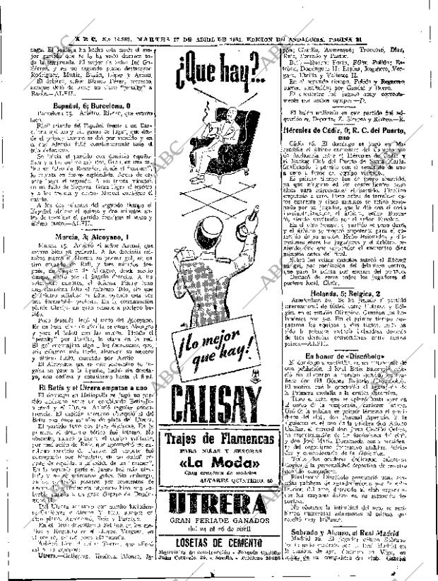 ABC SEVILLA 17-04-1951 página 15