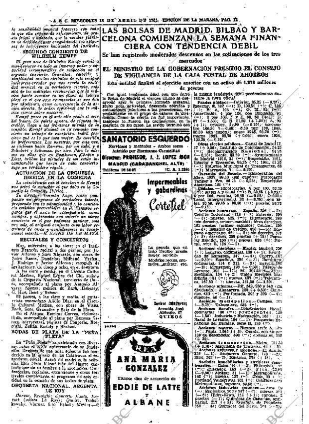 ABC MADRID 18-04-1951 página 13