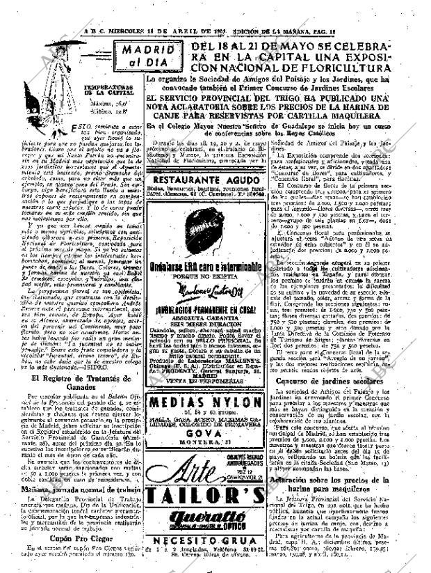 ABC MADRID 18-04-1951 página 15