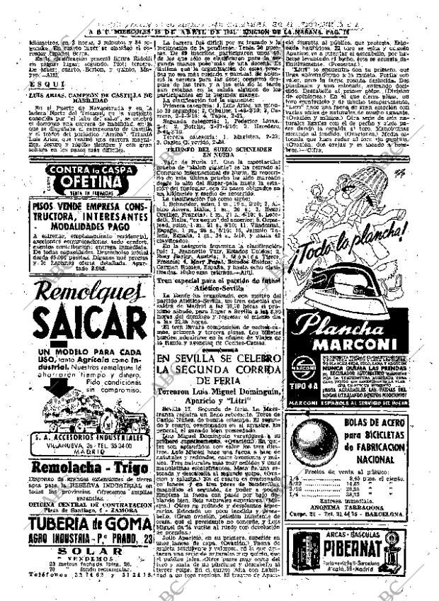 ABC MADRID 18-04-1951 página 18