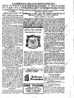 ABC MADRID 18-04-1951 página 19