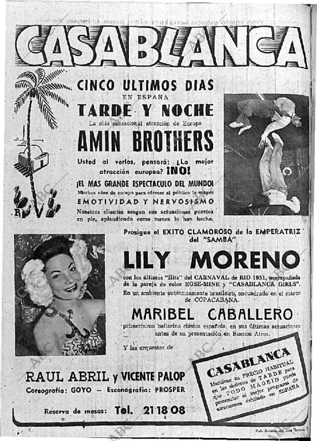 ABC MADRID 18-04-1951 página 6