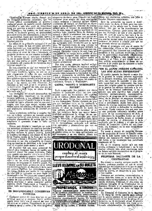 ABC MADRID 20-04-1951 página 13