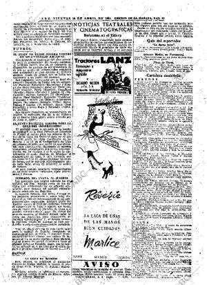 ABC MADRID 20-04-1951 página 22
