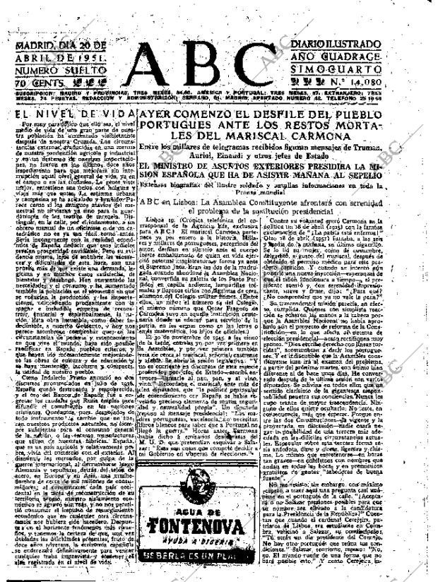 ABC MADRID 20-04-1951 página 7