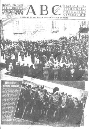 ABC MADRID 24-04-1951 página 1
