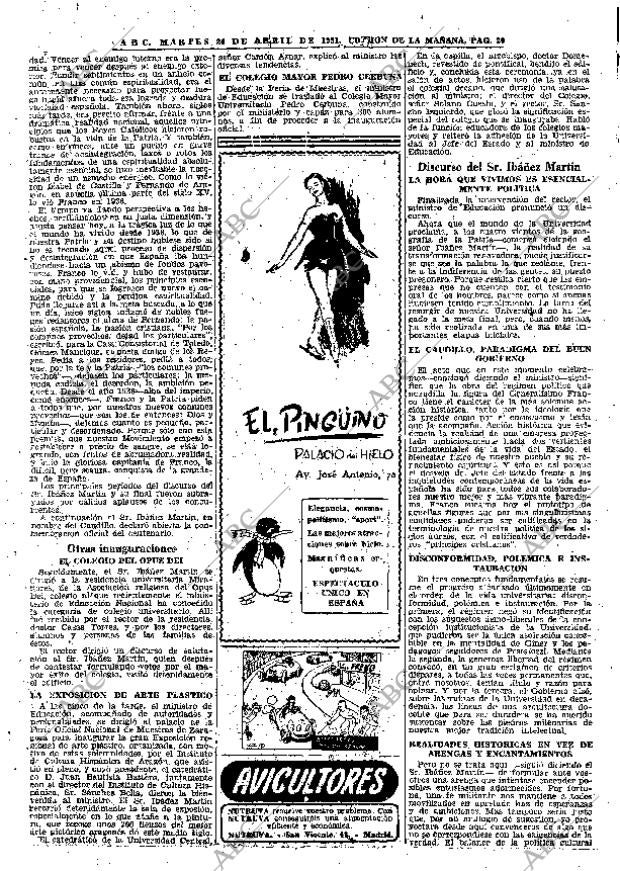 ABC MADRID 24-04-1951 página 20