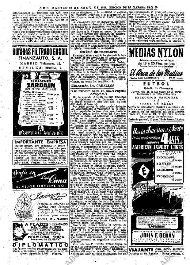 ABC MADRID 24-04-1951 página 28